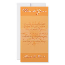 Photo cards template - customizable lillies
