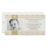 PHOTO CHRISTENING INVITATIONS :: pretty 3L Picture Card