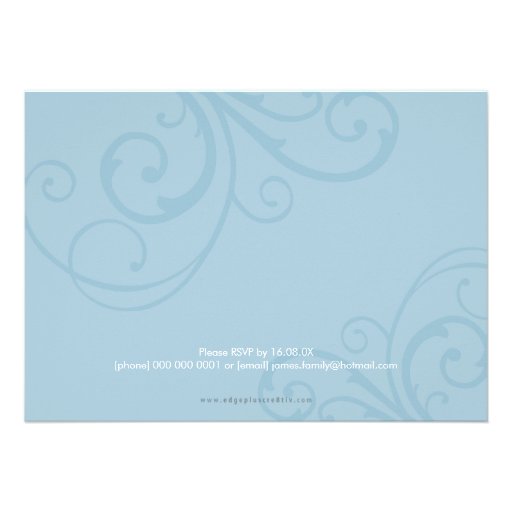 PHOTO CHRISTENING INVITES :: charity 6L