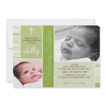 PHOTO CHRISTENING INVITES :: essence 1P