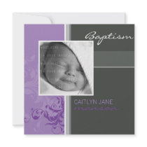 PHOTO CHRISTENING INVITES :: posh 3SQ