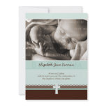 PHOTO CHRISTENING INVITES :: pure 3 P invitations