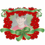 Photo Christmas Tree Ornament Photo Cut Out