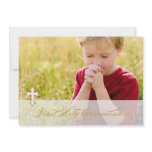 Photo First Communion Invitations