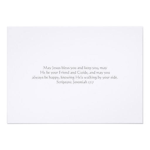 Photo First Communion Invitations