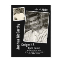 Photo Frame Grad Announcement Postcards