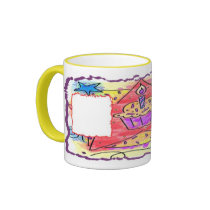 Photo Frame Happy 1st Birthday! mugs