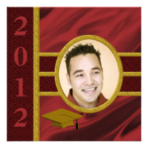 Photo Graduation Party Invitation