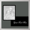 Photo Gray/Black Poster posters