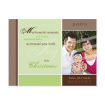 PHOTO GREETING POSTCARD :: inspirational joy 3