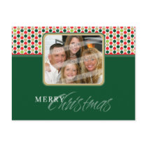 PHOTO GREETING POSTCARD :: minispot snowflake 1 by holidayboutique PHOTO GREETING POSTCARD :: minispot snowflake 1
