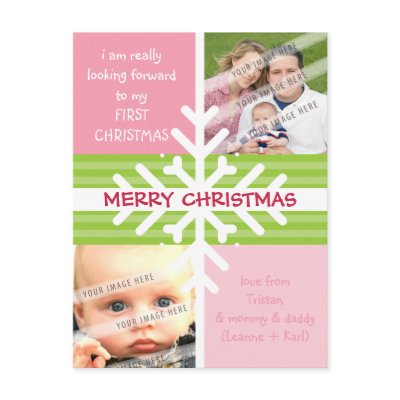 PHOTO GREETING POSTCARD :: snowflake dissection P2 by holidayboutique