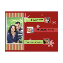 Photo Holiday Card postcards