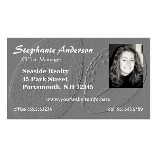 Photo Image Business Card