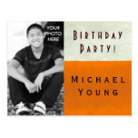 PHOTO INSERT ~ Postcard / Invitation Birthday Teen