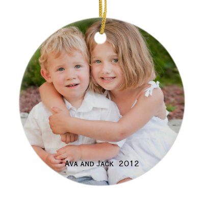 Photo keepsake ornament