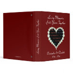Photo Love Heart Diamond Anniversary Binder