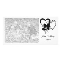 Photo Love Hearts Card photo cards by forbes1954 Photo Love Hearts Card photo cards