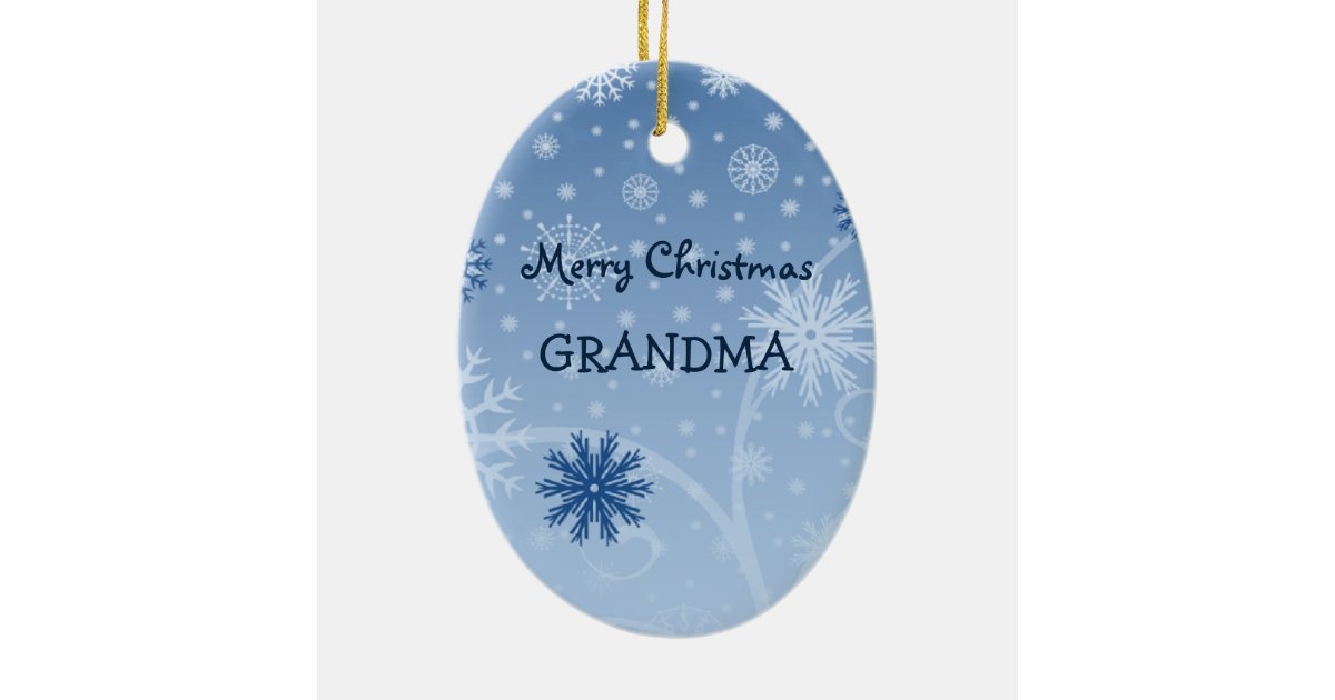 photo merry christmas grandma ornament zazzle photo merry christmas grandma ornament zazzle