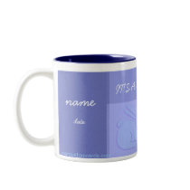Photo Mug Template - Baby Announcement by pawtraitart Photo Mug Template - Baby Announcement