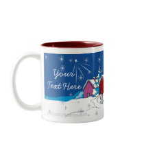 Photo Mug Template - Christmas Star