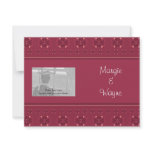 Photo note cards with envelopes custom announcement