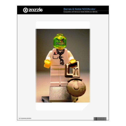 Photo of Doctor Toxic Custom Minifigure Skin For NOOK Color