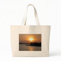 Photo of dramatic Sunset in Venice laguna, Italy Bags