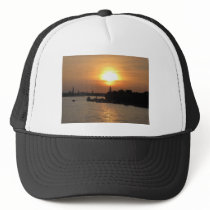 Photo of dramatic Sunset in Venice laguna, Italy hats by gothicarts Photo of dramatic Sunset in Venice laguna, Italy hats