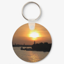 Photo of dramatic Sunset in Venice laguna, Italy keychains by gothicarts Photo of dramatic Sunset in Venice laguna, Italy keychains