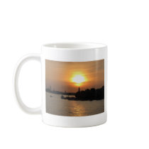 Photo of dramatic Sunset in Venice laguna, Italy Coffee Mugs