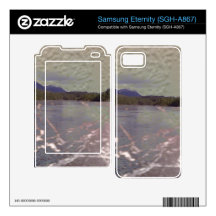 Photo of lake with Texture Samsung Eternity Skin