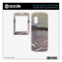 Photo of lake with Texture Samsung Gravity Skins