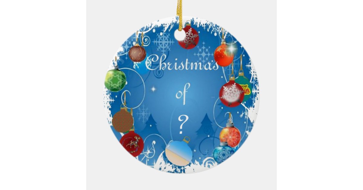 Photo Ornament Zazzle