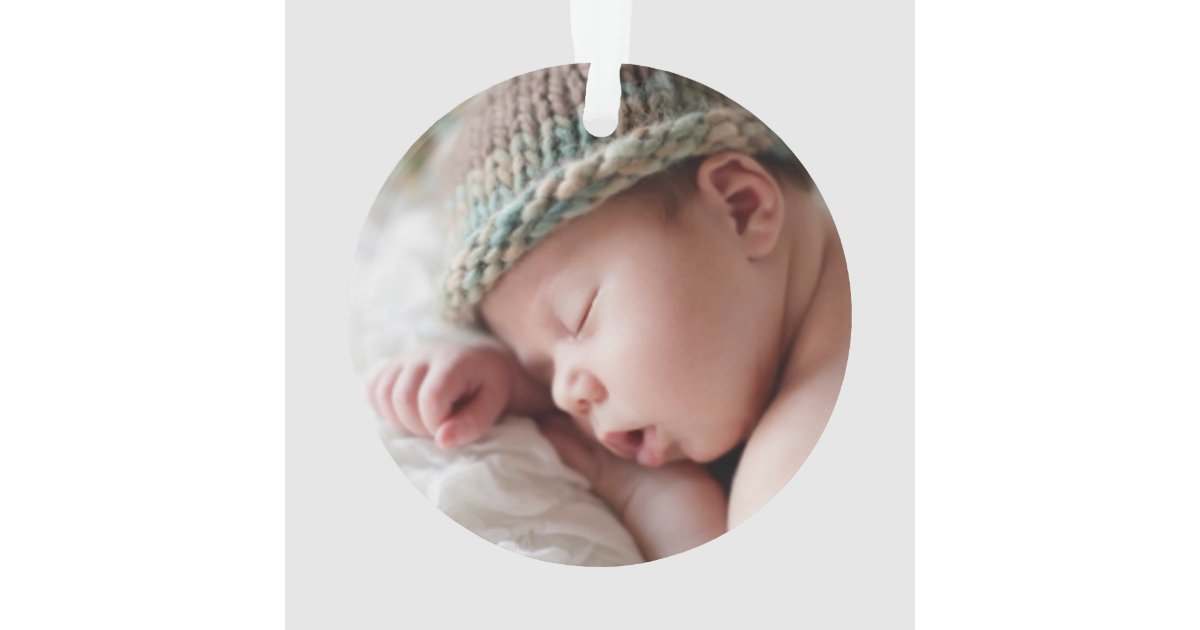 photo ornament baby boy first christmas zazzle photo ornament baby boy first christmas zazzle