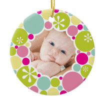 PHOTO ORNAMENT :: bauble wreath 1