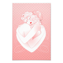Photo print Love's embrace