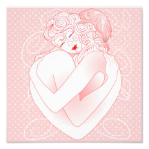 Photo print Love's embrace