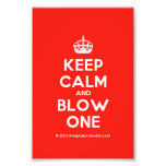 [Crown] keep calm and blow one  Photo Prints