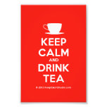 [Cup] keep calm and drink tea  Photo Prints