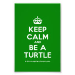 [Crown] keep calm and be a turtle  Photo Prints