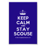 [Knitting crown] keep calm and stay scouse  Photo Prints