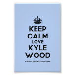 [Crown] keep calm love kyle wood  Photo Prints