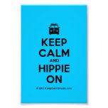 [Campervan] keep calm and hippie on  Photo Prints