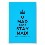 [Crown] u mad bro? stay mad!  Photo Prints