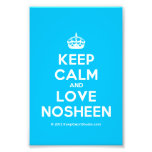 [Crown] keep calm and love nosheen  Photo Prints