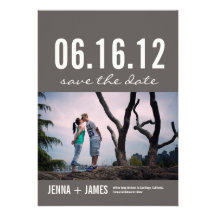 Photo Save the Date Announcement Card (005)