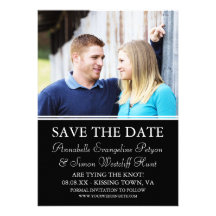 Photo Save the Date Cards