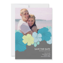 Photo Save the Date // Lush Tropics // Blue
