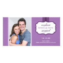 PHOTO SAVE THE DATE :: lustre 7L Custom Photo Card